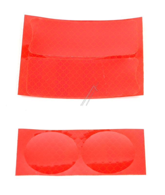 Reflektorset vorne rund hinten rechteckig Argento RKPF_23 für E-Scooter Beleuchtung