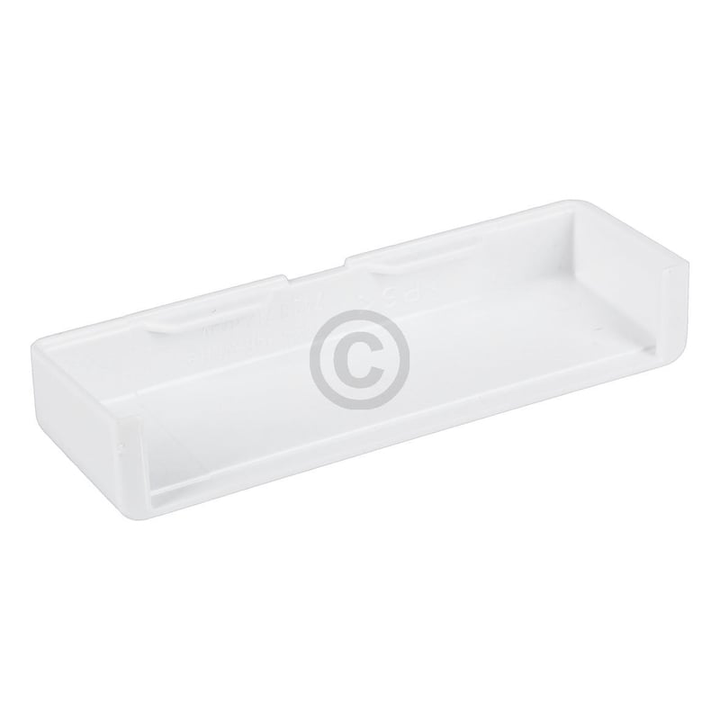 Abdeckung unten für Befestigungswinkel Festtüre LIEBHERR 9097227 an Kühlschrank Gefrierschrank 7424346