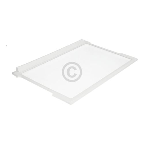 Glasplatte Bauknecht 481245088305 497x303mm mit Rahmen für Kühlteil KühlGefrierKombination