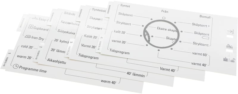 Blende für Trockner Bosch 00633268 Frontblende