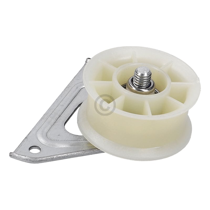 Spannrolle wie INDESIT C00504520 mit Halter für Trockner