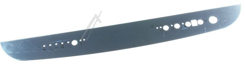 RVS-Blende für Smeg Geschirrspüler 063253229 Bedienblende