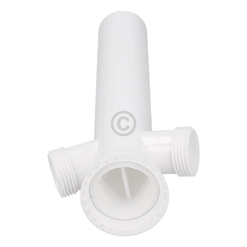 Verstellrohr 1 1/2"x40mmØ mit 2 Geräteanschlüssen für Spülbeckensiphon 98837148