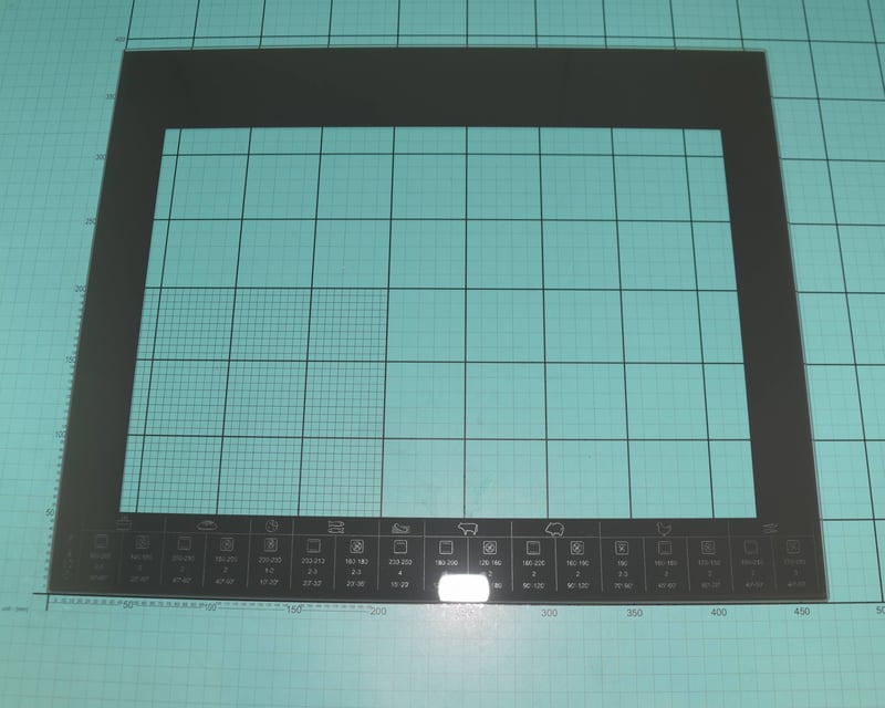 Innenscheibe für Backofentüre Amica 9085611 an Herd