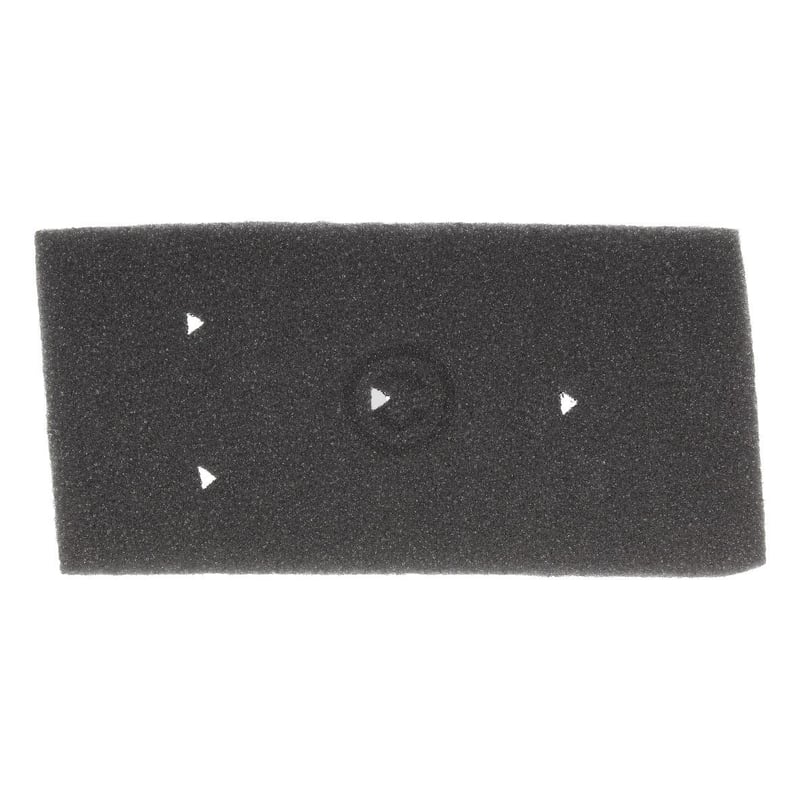 Schaumfilter für Wärmetauscher wie Whirlpool 481010716911 230x115mm in Trockner