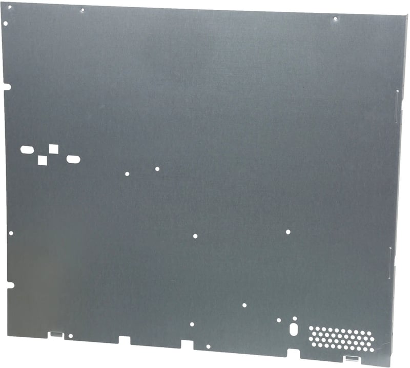 Gehäuseseite für Mikrowelle Bosch 11027396 links, weiß
