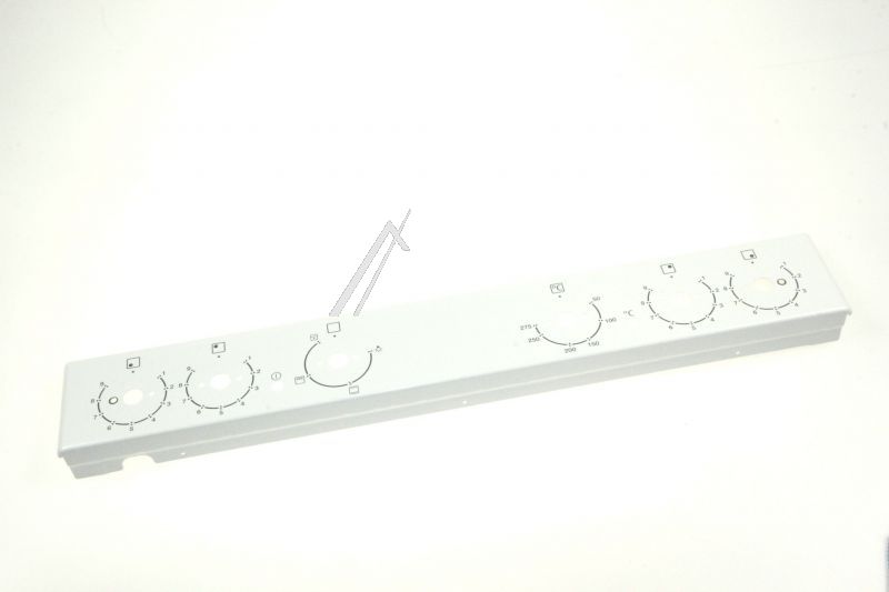 Bedienblende für Backofen Electrolux 8074038012 weiß 60cm Bedienteil