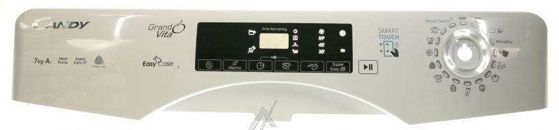 Bedienteilblende für Trockner Candy Hoover 40011671 Sensor Front