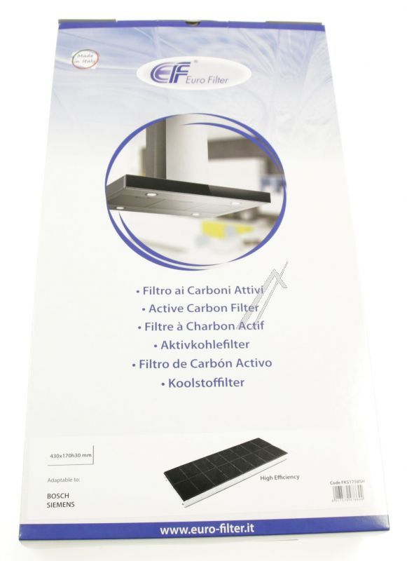 Kohlefilter für Dunstabzugshaube Eurofilter 00296178 Geruchsfilter