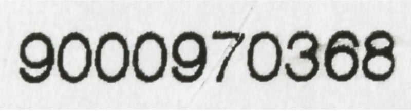 Bedienblende 11003599