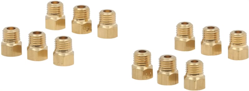 Düsensatz Erdgas für Ofen Bosch 00616044 Brennerdüsen