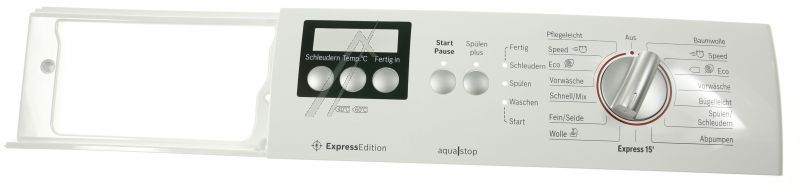 Bedienblende für Waschmaschine BSH-Gruppe 11020083 Bedienfeld