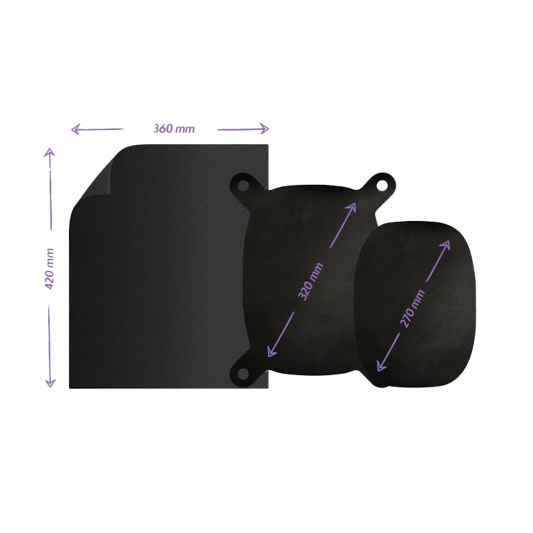 3er Set nachhaltige Backfolie für Monsieur Cuisine und Backofen