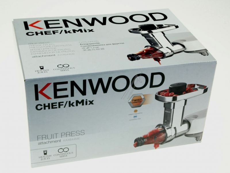 Fruchtpresse für Küchenmaschine DeLonghi AW20011009 Saftpresse, langsam