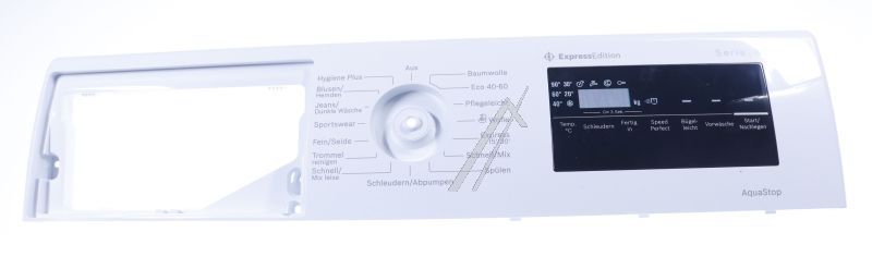 Bedienblende für Waschmaschine Bosch Siemens 11052774 Klappe