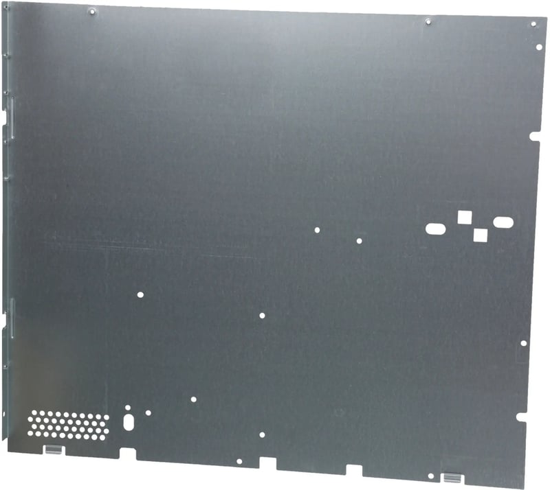 Gehäuseseite für Mikrowelle Bosch 11027396 links, weiß