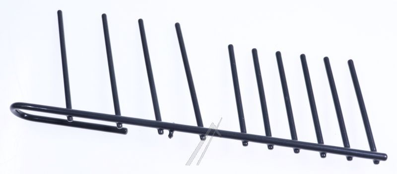 Geschirrkorb-Klappeinsatz für Geschirrspüler Whirlpool Indesit 488000630899 dunkelgrau Zubehör