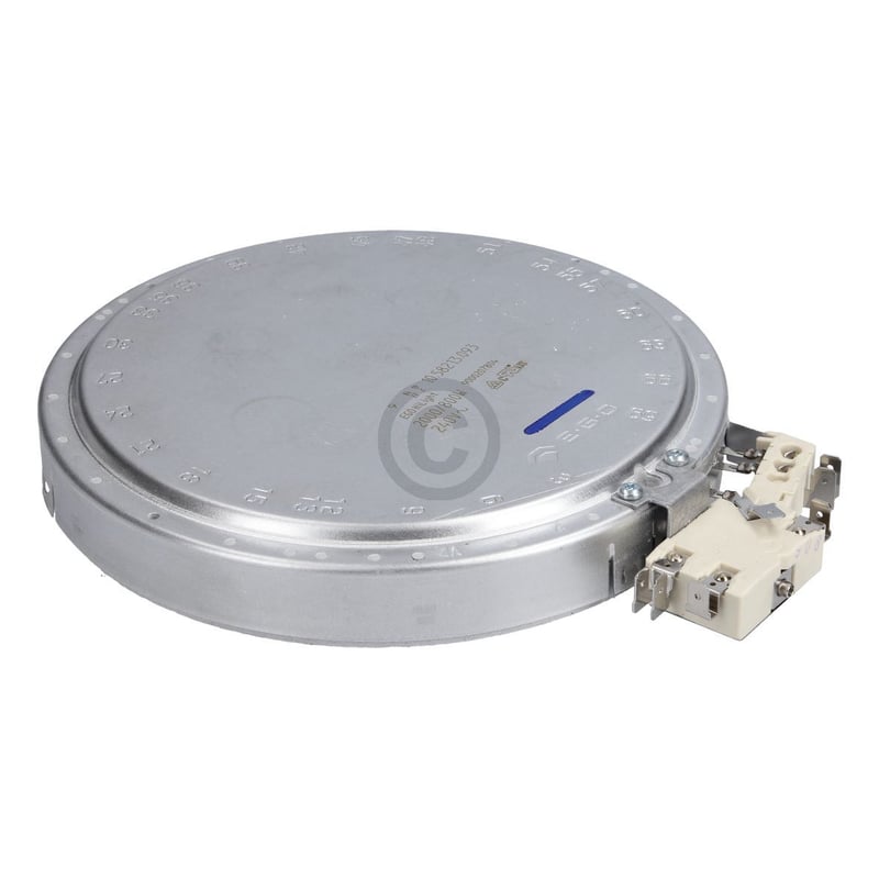 Strahlheizkörper 2-kreis BOSCH 00673567 EGO 10.58213.093 für Kochfeld