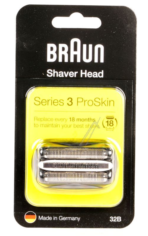 Braun Scherkopf Series 3 300/320/340 80712387 Kombipack