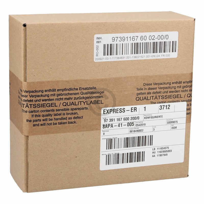 Elektronik programmiert AEG 97391167600200/0 für Geschirrspüler 973911676002000