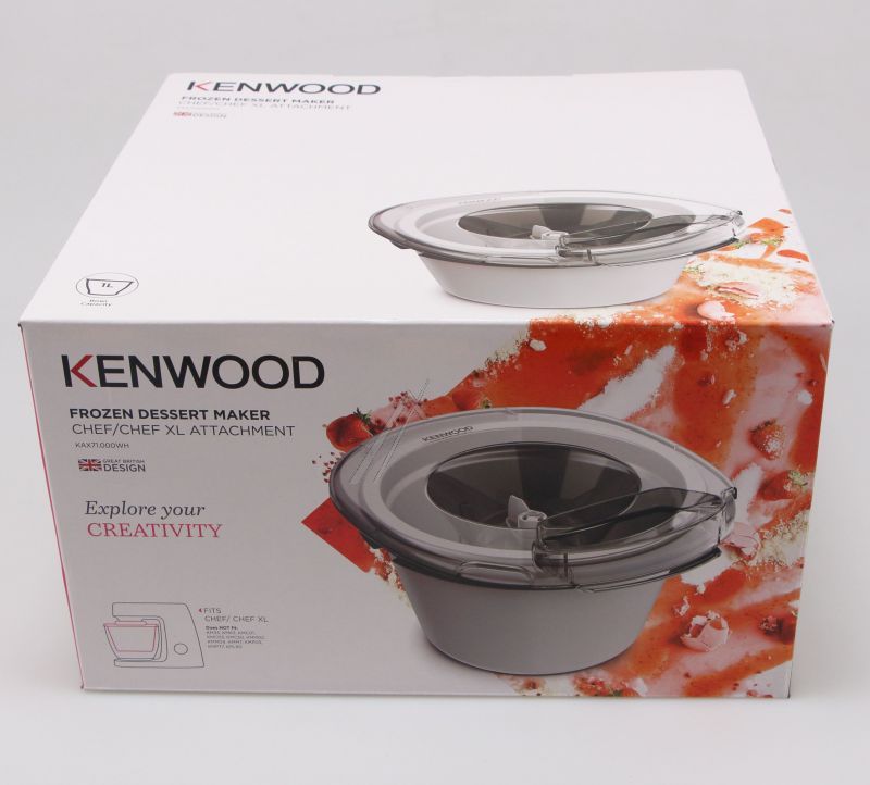 Eisbereiteraufsatz für Küchenmaschine DeLonghi AW20010022 Eismaschine