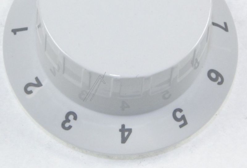 Knebel für Ofen Küppersbusch 063127 weiß aufgesetzt