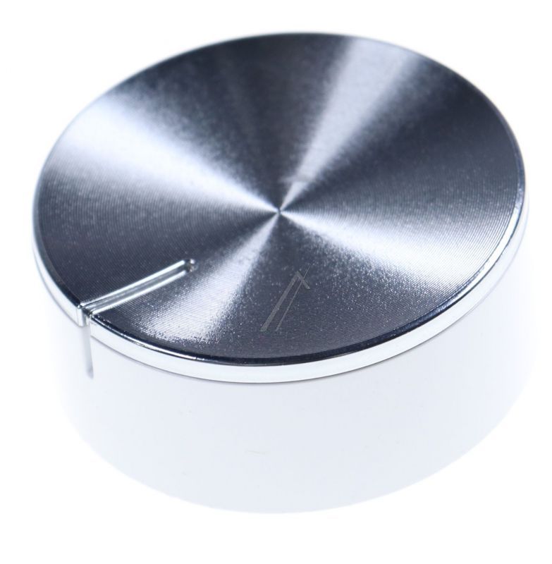 Whirlpool Geschirrspüler Knopf Timer Weiß/Chrom 488000635145 Bedienelement