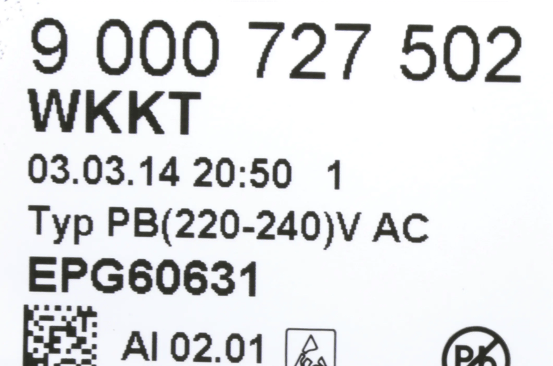 Leistungsmodul programmiert 00659087