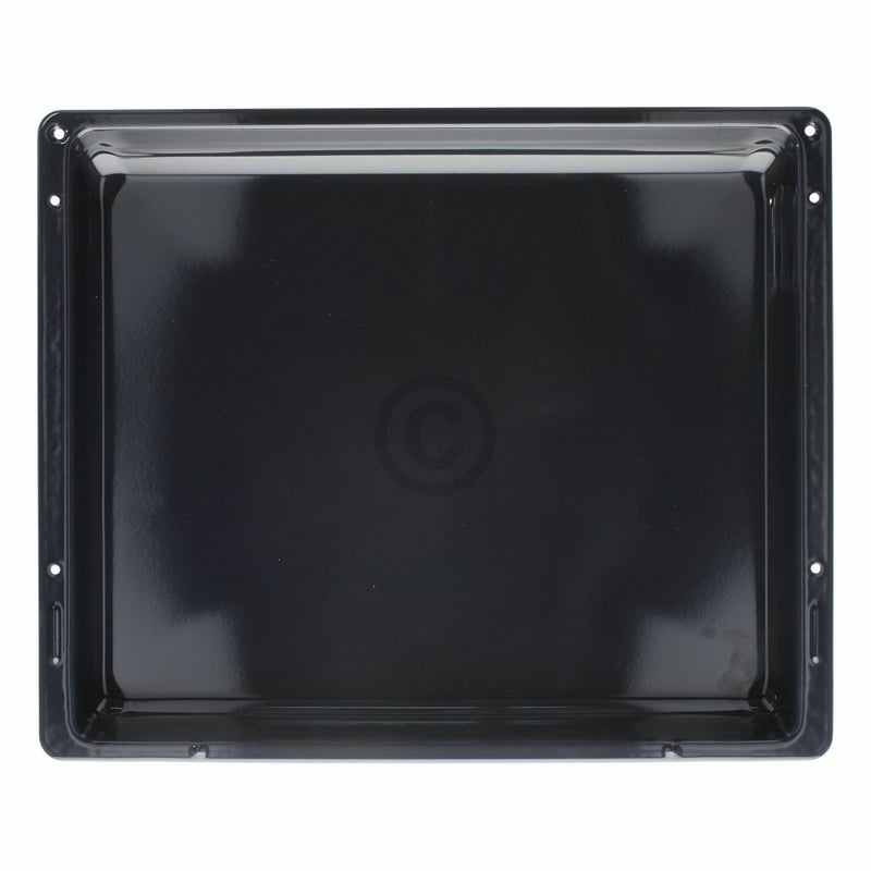 Backblech hoch 00432260 Bratpfanne 450x370mm Grillpfanne emailliert für Backofen Herd