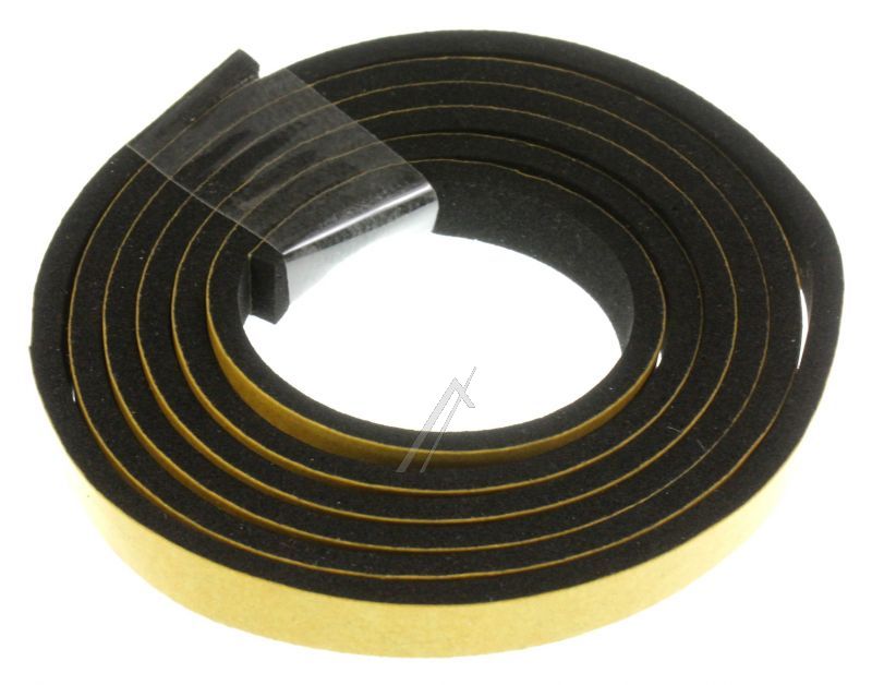 Flachdichtung für Staubsauger Thomas 109196 selbstklebend, 8x3x1000mm