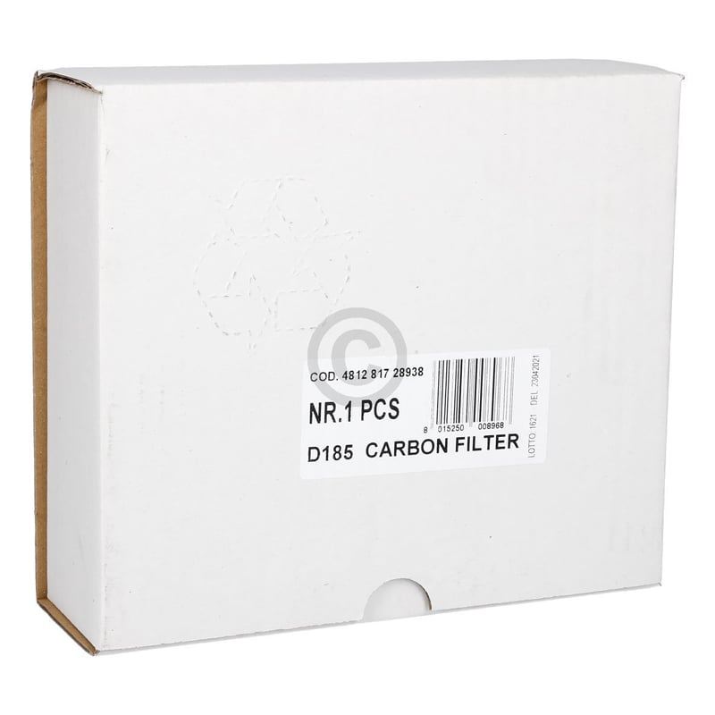 Kohlefilter Ø 173mm, OT! 481281728938 Wpro, Bauknecht, Whirlpool, Ikea