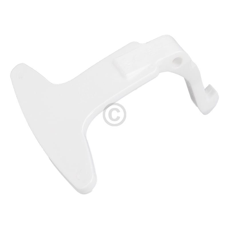 Türgriff passend für Gorenje 154471 weiß mit Schließhaken für Waschmaschine