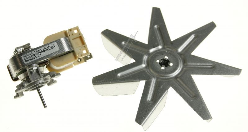 Umluftmotor für Küchenmaschine Whirlpool 482000017450 17W