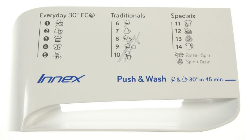 Whirlpool Waschmaschine Griff Weiß 488000516019 Waschmittelkasten