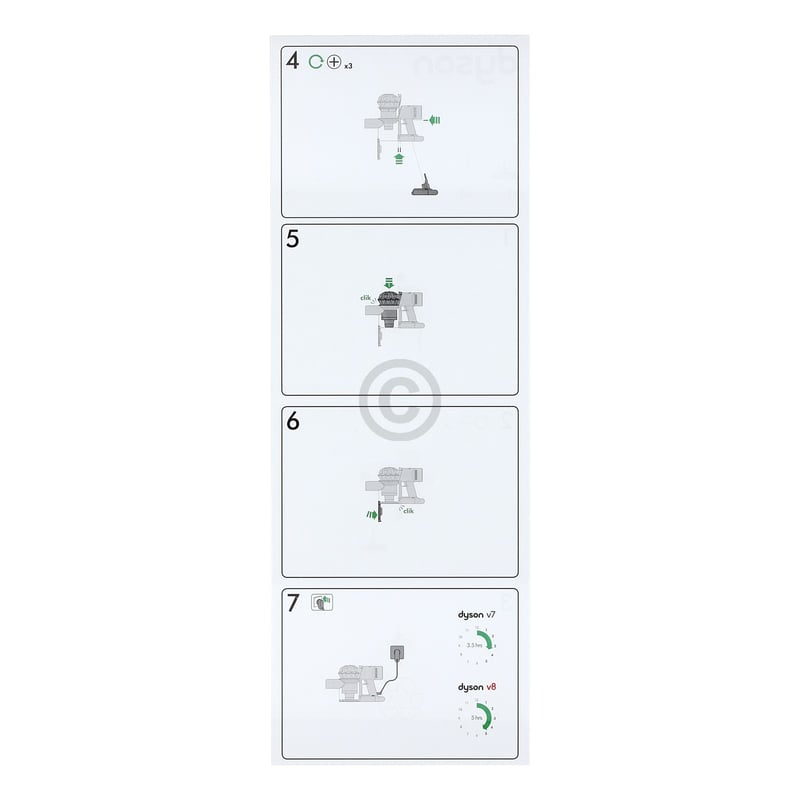 Akkupack für Staubsauger Dyson 96783407 Lithium-Ionen