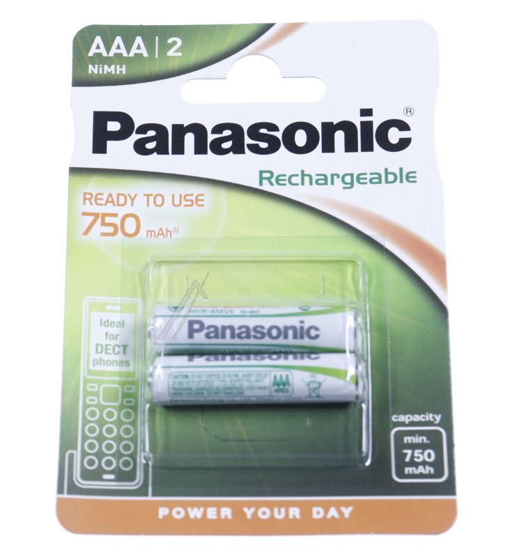Panasonic DECT AAA Akkus 750mAh 2er Pack Ofen