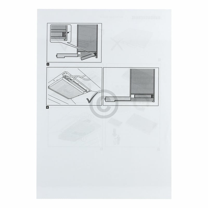 Clean Air Standard Geruchsfilter 17006795 Bosch für Dunstabzugshaube