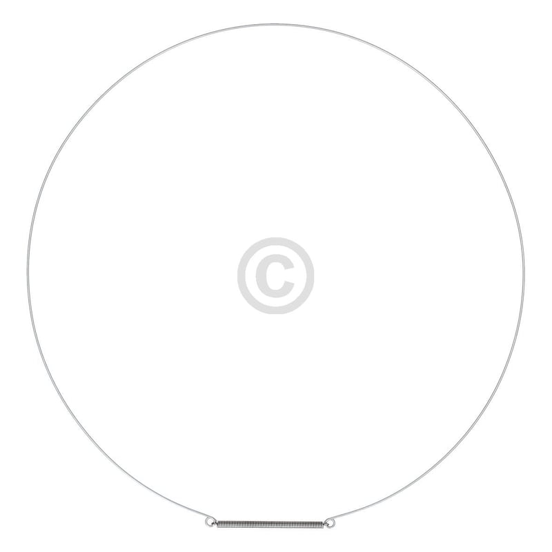 Spannring vorne für Türmanschette beko 2603901100 in Waschmaschine