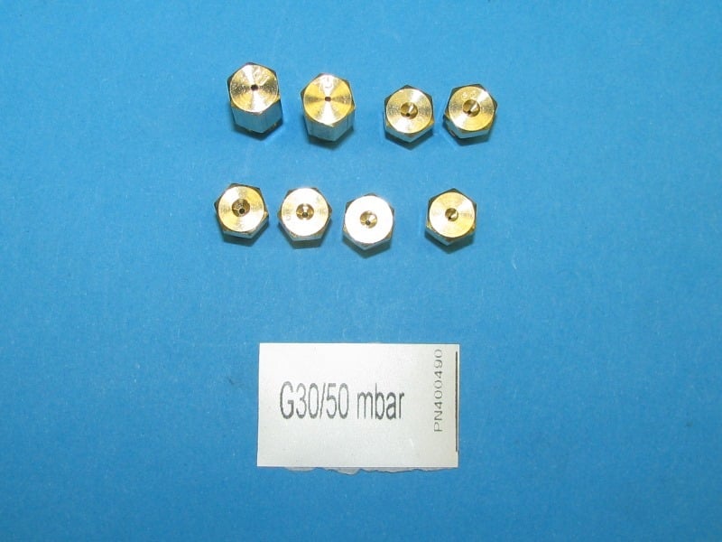 DÜSENSATZ FLÜSSIGGAS G 30/50 MBAR Küppersbusch 529953