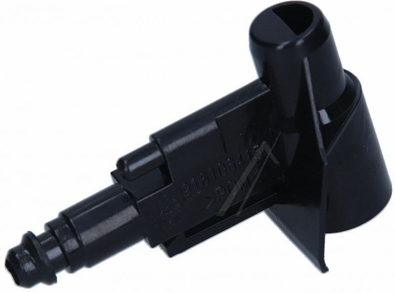 Wassereinlaufstutzen Saeco 996530009825 Kaffeemaschine Brühgruppe, schwarz