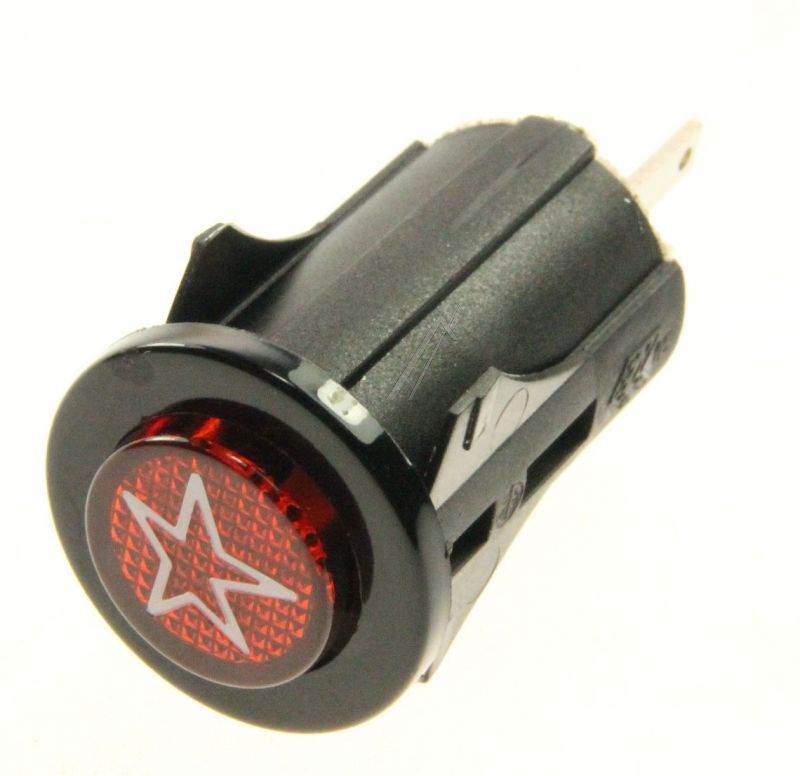 Drucktaste schwarz für Herd Whirlpool 482000026208 Zündsystem