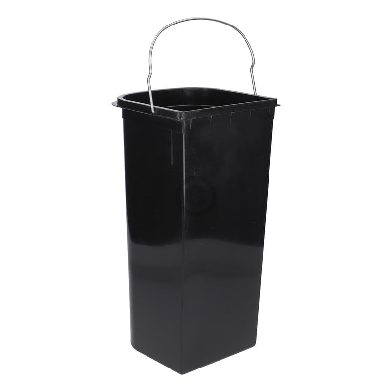 Inneneimer 8 liter schwarz Hailo 1226249 für Einbau-Abfallsammlersystem Hailo