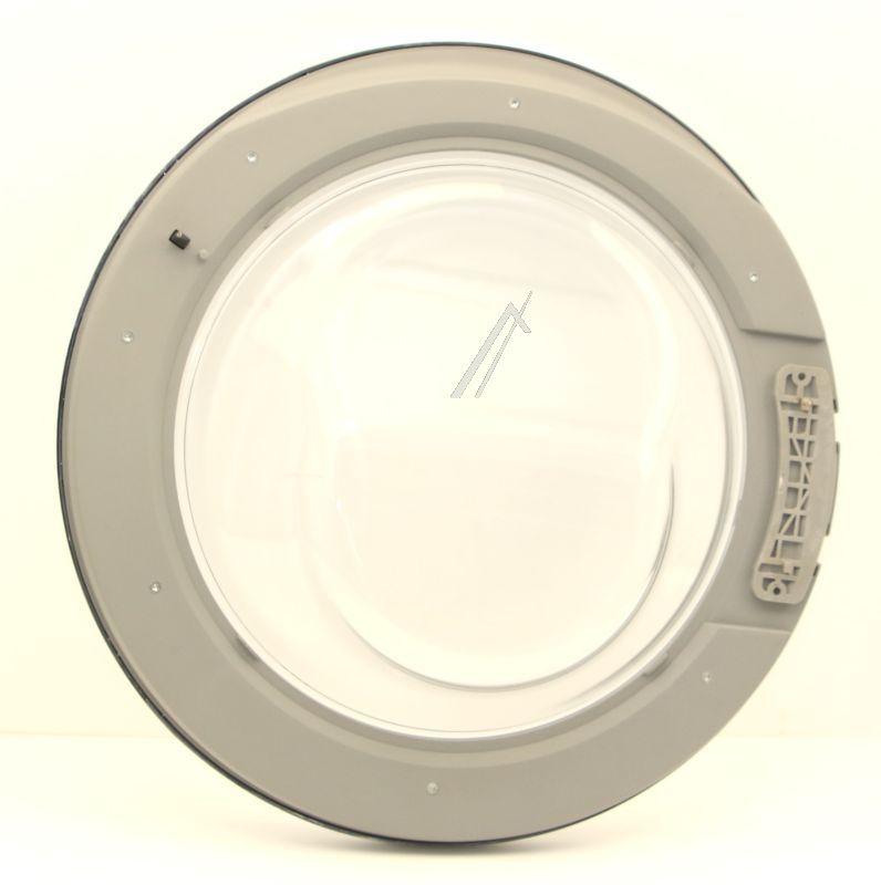 Bullauge für Waschmaschine Haier/Candy/Hoover 70067426 Tür weiß Chrom