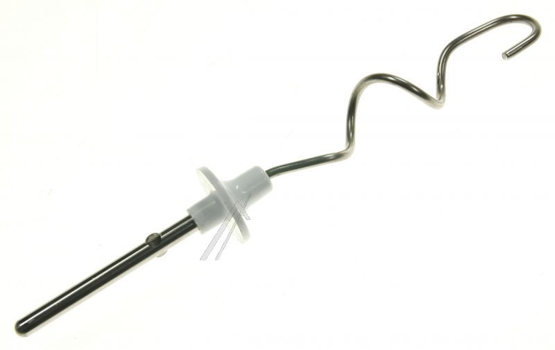 Knethaken mit grauem Stecker für Küchenmaschine Mixer Hisense Gorenje 146127 Rührhaken grau