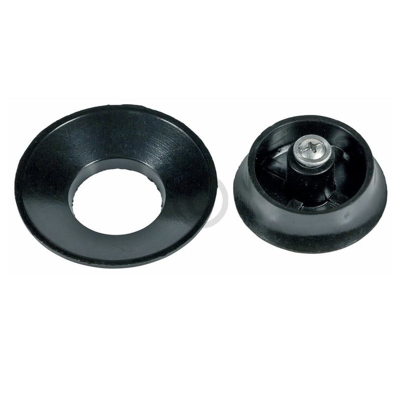 Deckelgriff universal schwarz 66mmØ für Kochtopf Pfanne 10033700