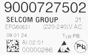 Leistungsmodul programmiert 00658232