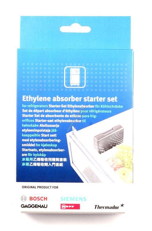 FreshProtect Ethylen-Absorber Starterkit für Kühlschrank Bosch Siemens 17006999 Frische, Haltbarkeit