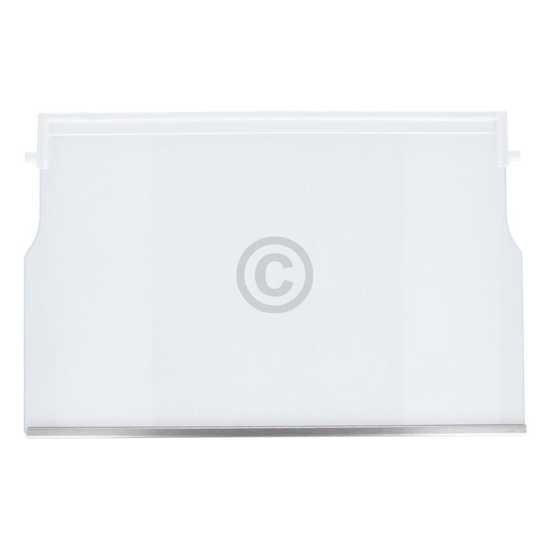 Glasplatte SIEMENS 00662023 455x296mm mit Leisten für Kühlschrank KühlGefrierKombination