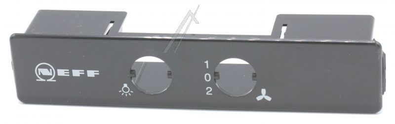 Bedienblende Schalter, Schwarz 00266903