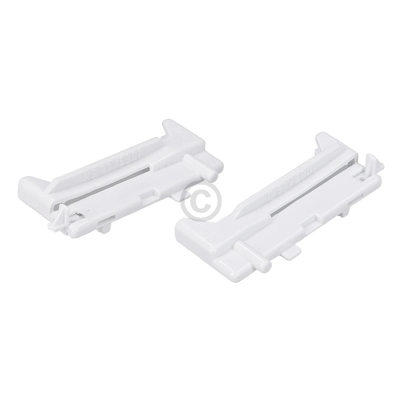 Halter Set links + rechts für Lampenabdeckung Bauknecht C00980501 in